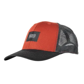 89186-1075 GORRA LEGACY BOX TRUCKER RED OCHRE MARCA 5.11