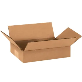 9 x 6 x 2 Flat Corrugated Boxes