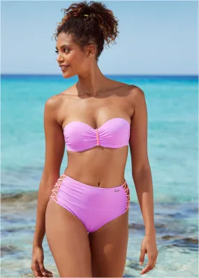 Bandeau Bikini Top - Crush & Blush