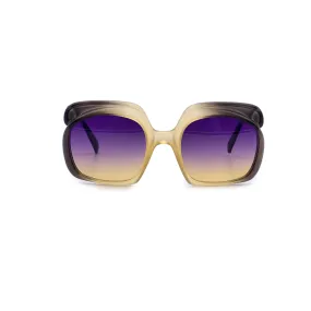 Christian Dior Vintage Sunglasses 2009 272 Purple Yellow 52/22 140mm