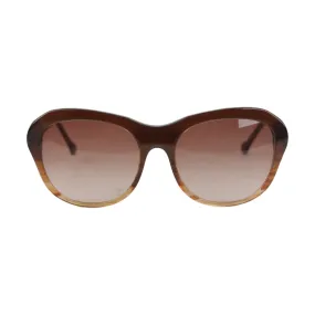 EM Brown Sunglasses Handmade in Italy Oversize Mod. Lucia 02 58mm