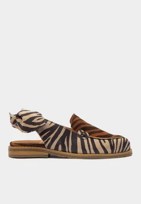 Mocasin Mujer / Cancun Print Camel