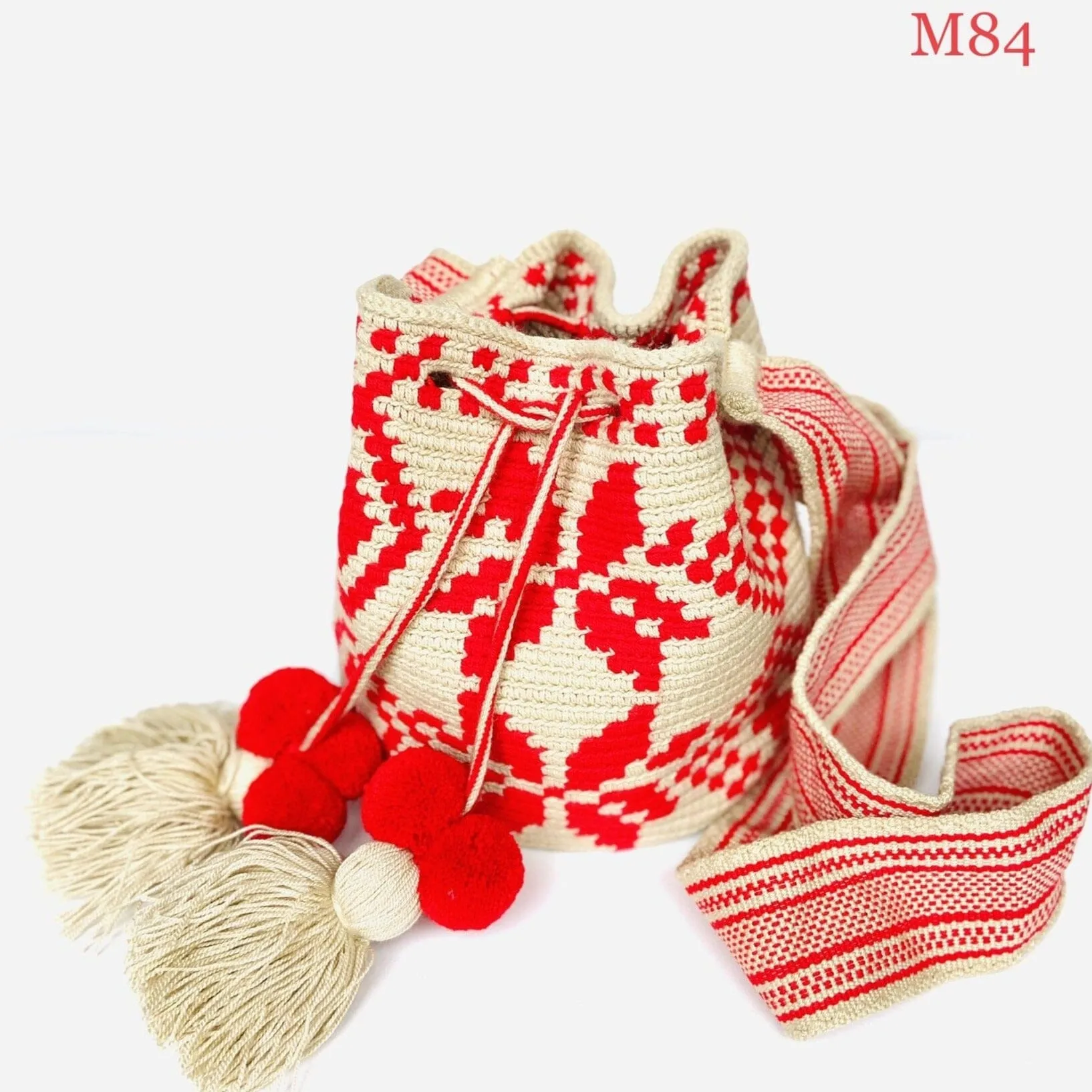 Scarlet Crush Bags | Medium Size Red Boho Chic Purse