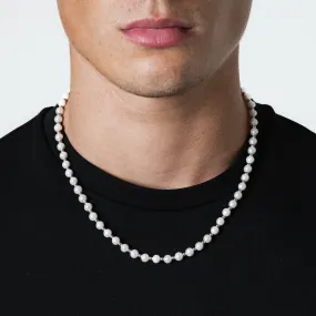 Silver Pearls Chain (Silver)